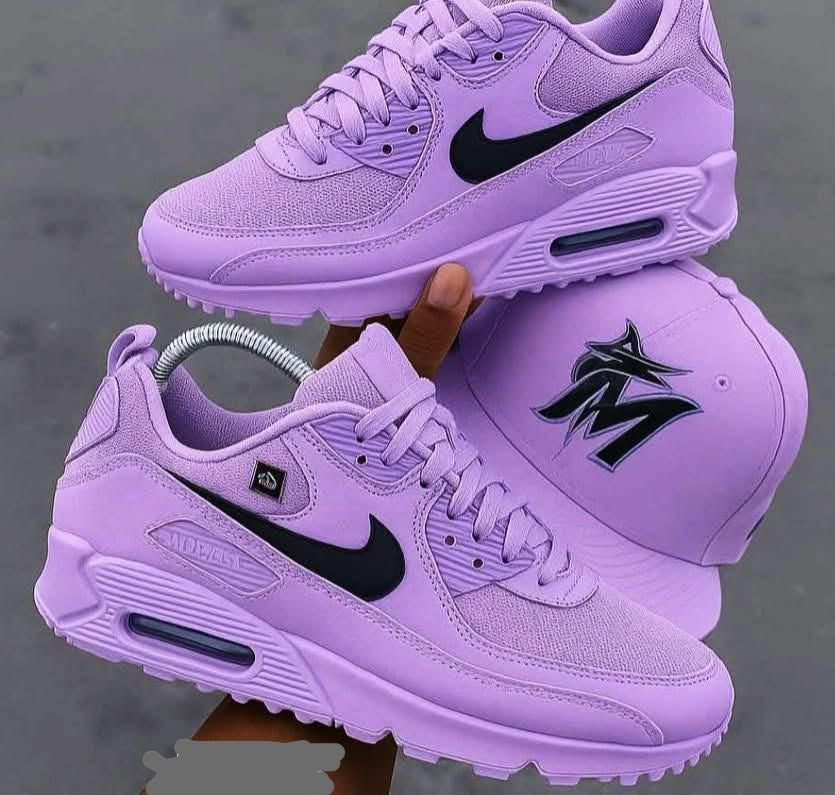 **🔥Amazing Purple Air Max 90 – Reign in Style🔥**