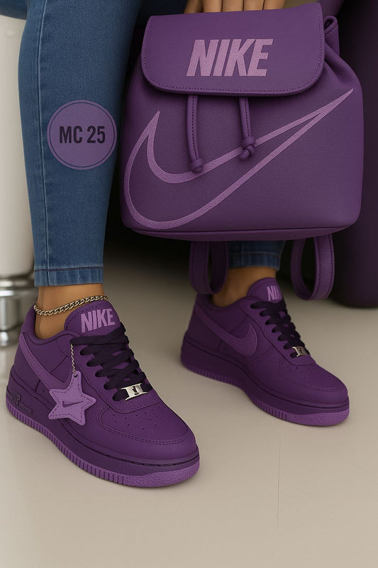 **🔥The Customized Air Force Sneaker" + Matching Shoulder Bag – Reign Supreme in Style 🔥**