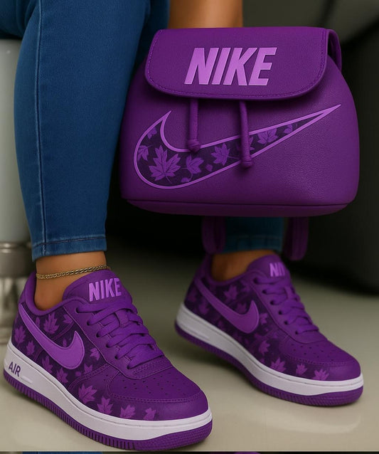 **🔥The Customized Air Force Sneaker" + Matching Shoulder Bag – Reign Supreme in Style 🔥**