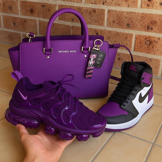 **🔥 The Amazing Customized Vapormax Sneakers " + Matching Shoulder Bag Reign Supreme in Style 🔥**