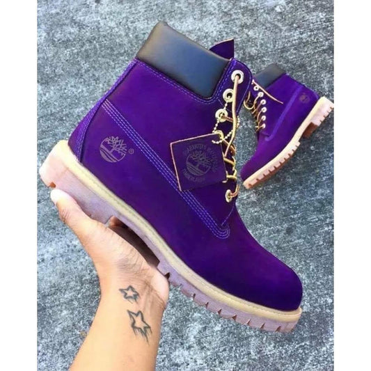 **🔥 The Beautiful Purple Customised Boot **🔥