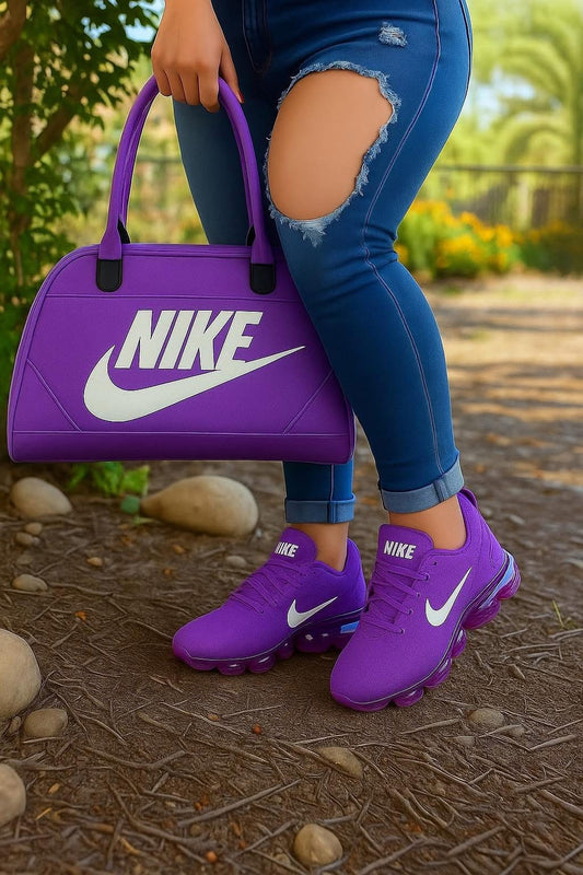 **🔥 The Amazing Customized Vapormax Sneakers " + Matching Shoulder Bag Reign Supreme in Style 🔥**