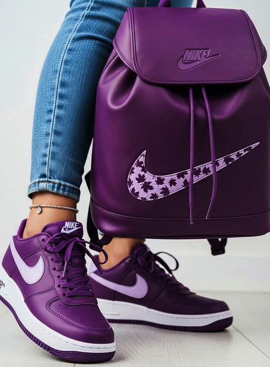 **🔥The Customized Air Force Sneaker" + Matching Shoulder Bag – Reign Supreme in Style 🔥**