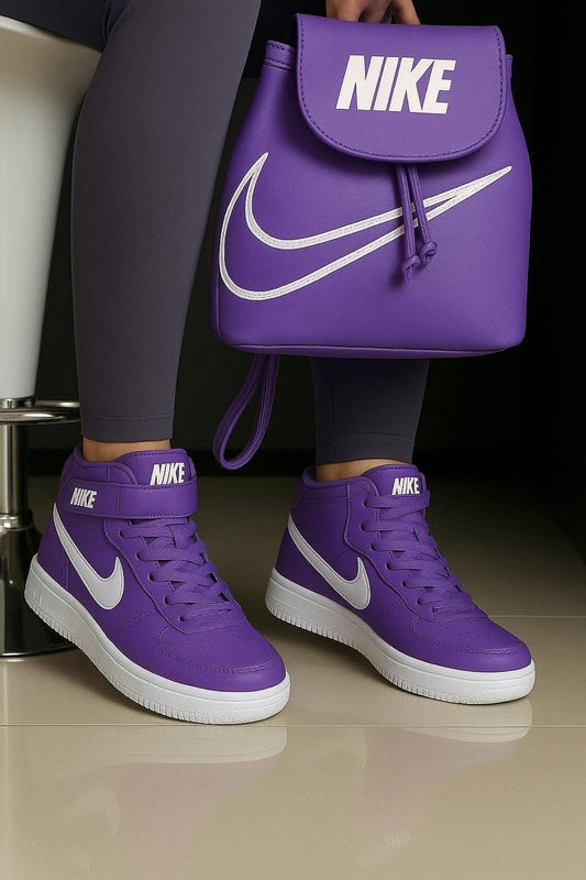 **🔥The Customized Air Force Sneaker" + Matching Shoulder Bag – Reign Supreme in Style 🔥**