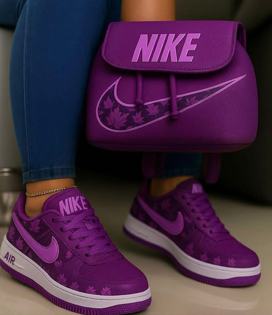 **🔥The Customized Air Force Sneaker" + Matching Shoulder Bag – Reign Supreme in Style 🔥**