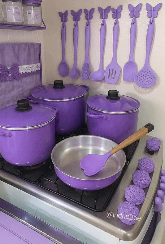 The Amazing Purple Nonstick Cookware Set 13 Piece